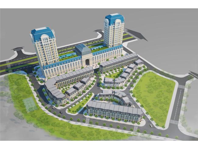 Bán nhà phố KD dự án “The Manor Crown Huế” đường Tố Hữu do TĐ Bitexco làm CĐT