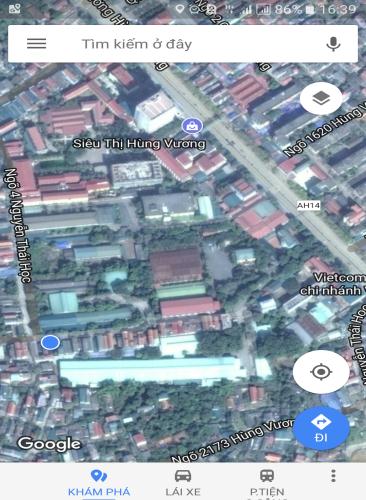 Bán ô đất thổ cư mặt tiền phường Gia Cẩm - Việt Trì (gần xưởng In Phú Thọ)