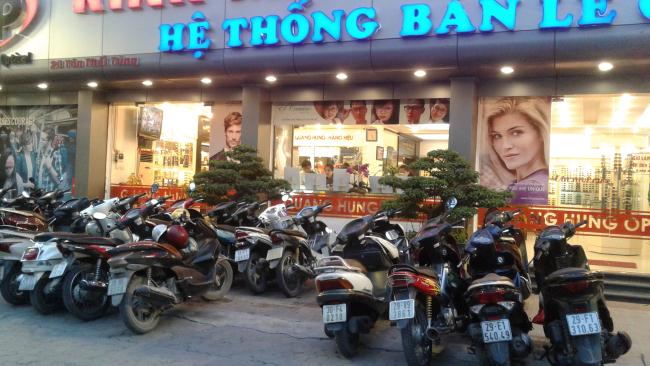 Cho thuê nhà 109 m2 x 4 Tầng phố Khương Đình giá siêu hợp lý