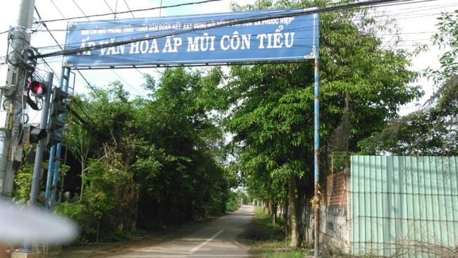 Bán đất ấp Mũi Côn Đại xã Phước Hiệp huyện Củ Chi,lh:0933016826