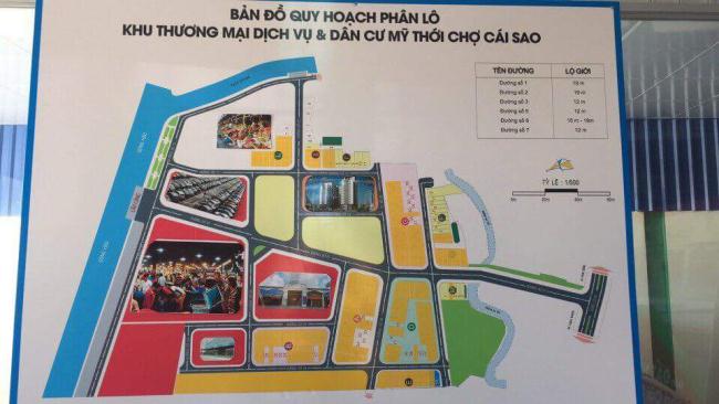 Đất nền KDC Chợ Cái Sao - An Giang