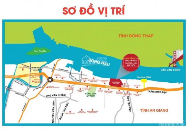 Sở hữu ngay đất neend KDC thương mại mỹ thới,chỉ cần thanh toán 20%nhận nền LH: 0902.408.3