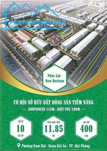 bán đất nền mặt đường worlbank khu ĐT Nam Hải Hải PHòng