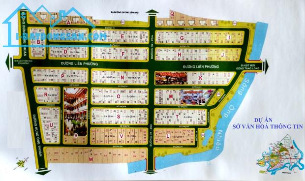 Cần bán nền mặt tiền Bưng Ông Thoàn, dt 120m2, giá 112tr/m2 thuộc Sở văn hoá thông tin Q9 - 5