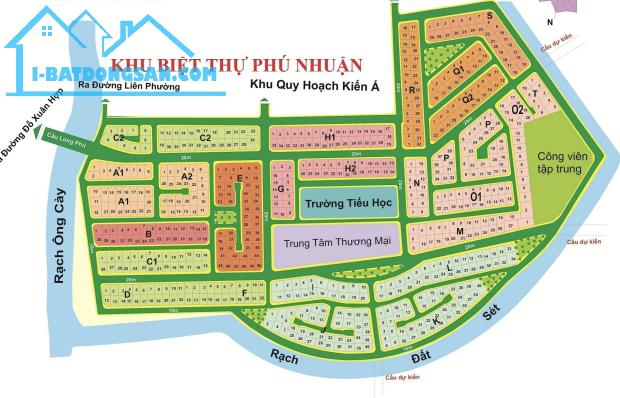 Ban đất nền Dự án KDC Phú Nhuận - Phước Long B, Q9. diện tích 294m2 đường 20m giá 81tr/m2 - 5