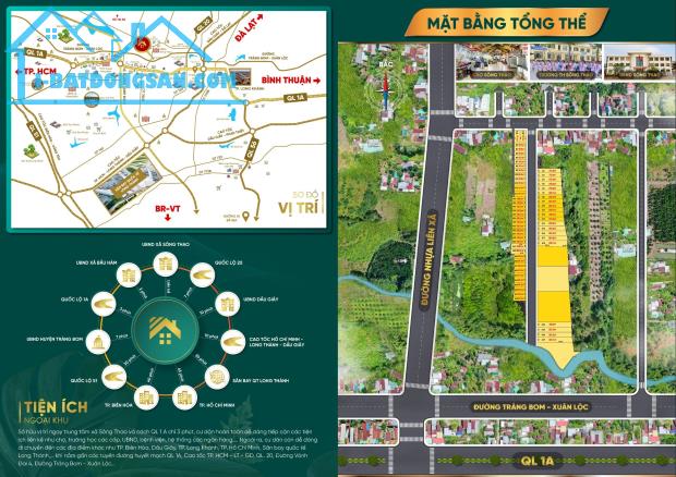 Chính thức mở bán khu dân cư nằm ngay trung tâm TP Biên Hòa - Sân bay Quốc tế Long Thành