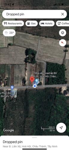 Bán lô đất mặt tiền Hương Lộ 7, Hoà Hội, H.Châu Thành, Tây Ninh 1,55 tỷ - 4