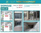 Cho thuê shophouse dự án Lavida Plus Quận 7, Diện tích từ 105m2 giá t72 525k/m2/th