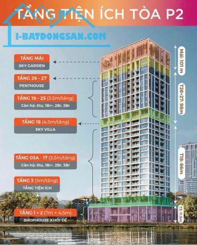 Mở bán căn hộ hạng sang view sông Hàn ra sổ riêng chỉ với 989 triệu - 3