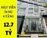 ✔️  Mặt Tiền Hoa Đào P.2 Phú Nhuận - 54m2 - 4 tầng - 12.7 tỷ