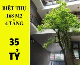 ✔️ Biệt Thự Lam Sơn Bình Thạnh - 168m2 - 4 tầng - 35 tỷ