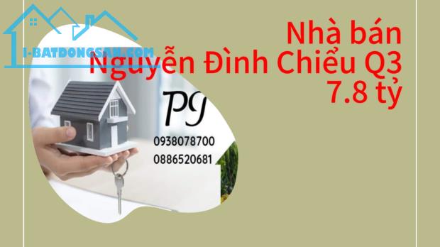 Nhà bán Nguyễn Đình Chiểu Q3 - 5