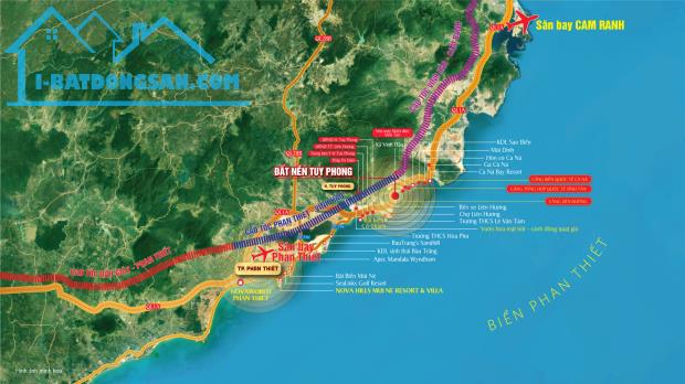 Bán nhanh lô đất nền biển Bình Thuận  full thổ cư đất đấu giá của Nhà Nước