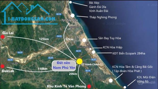 Bán lô đất nền full thổ cư đất đấu giá của Nhà Nước ngay khu kinh tế Nam Phú Yên - 1