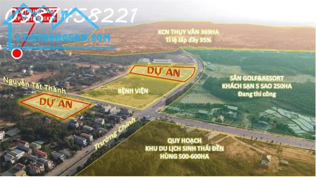 Cần thanh khoản gấp 5 lô đất KĐT Spring City Việt Trì - 90m2 giá đầu tư cực kỳ hấp dẫn - 1