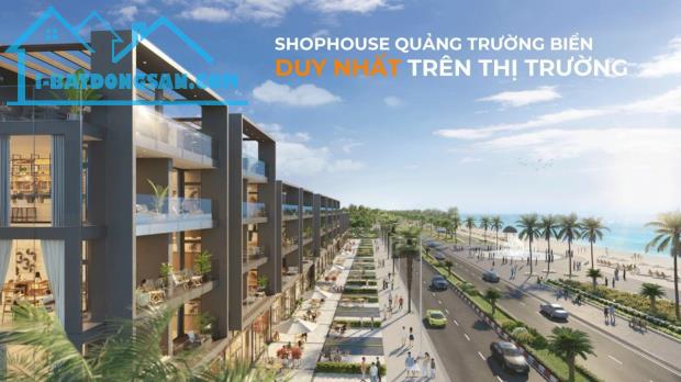 Shophouse ven biển đầu tiên tại Phú Yên, chỉ từ 2,6 tỷ/NHHT 70%, CK 9,5%,sổ riêng, KD 24/7