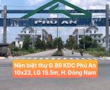 Nền biệt thự đường B9 KDC Phú An, Cái Răng, Cần Thơ, giá giảm mạnh