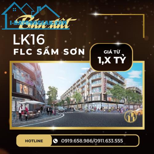 Bán đất liền kề FLC Sầm Sơn LK 16 - Giá cực rẻ cho nhà đầu tư.