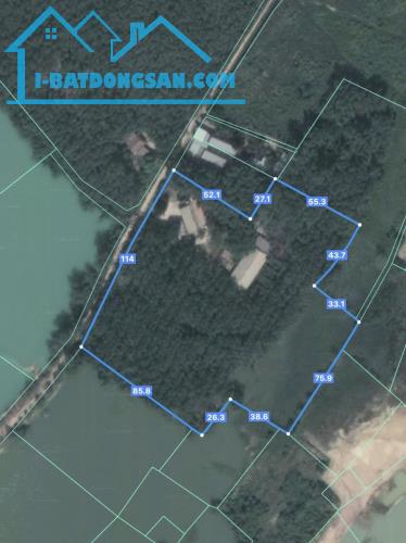 Đất Trống View Hồ, Sát Sông Sài Gòn, Hướng Tỉnh Lộ 15, Lộc Tri, Hưng Thuận, Thị Xã Trảng - 1