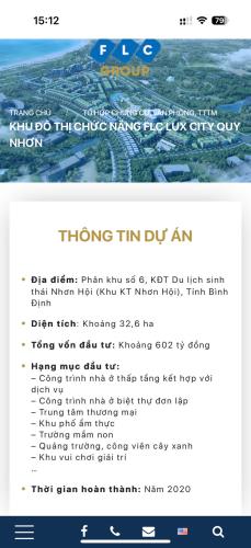 Chính chủ cần bán lô đất108m² dự án FLC Luxcity Quy Nhơn,Bình Định nay là tỉnh Gia Lai mới