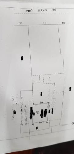 Cần bán nhà mặt phố Hàng Bè, Hoàn Kiếm, lõi phố cổ, 321m2, mặt tiền 8,3m