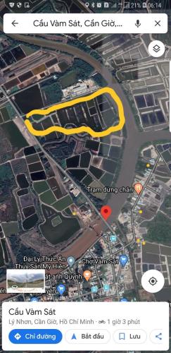 Bán đất MT Lý Nhơn, xã Lý Nhơn, Cần Giờ: 88.170m2, giá: 2,7 triệu/m2 - 2