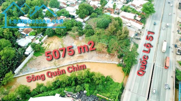 Bán đất Mặt tiền QL51, Phước Thái, Long Thành: 46( NH: 60m) x 75, giá 45 tỷ.