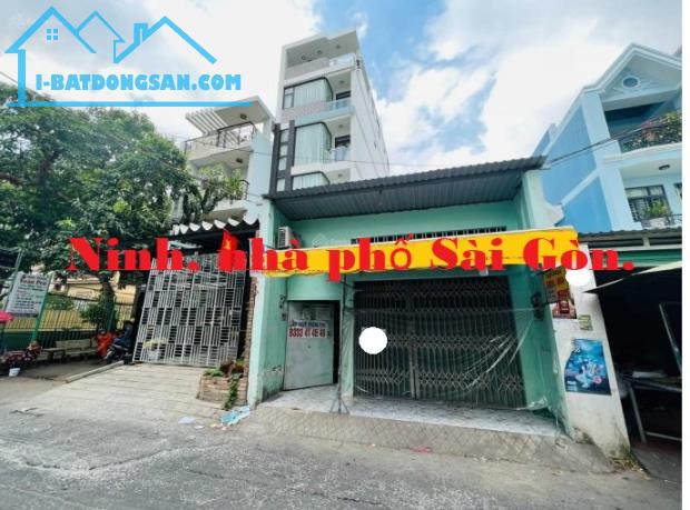 Nhà HXT quay đầu KD Đồng Xoài, P13 Tân Bình, 182m2, 2 tầng, giá đầu tư. Ninh nhà phố.