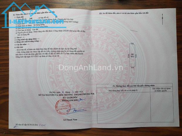 Bán đất mặt đường 23B Vân Nội Đông Anh 177m kinh doanh - 1