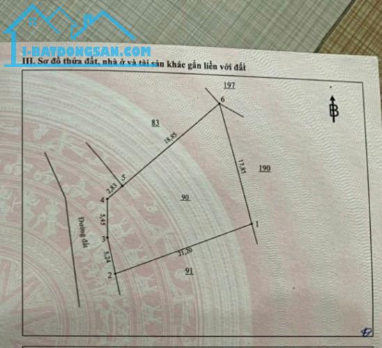 BÁN RẺ NHÀ ĐẤT TRẢNG DÀI SỔ HỒNG RIÊNG ĐƯỜNG XE TẢI CHẠY - 1