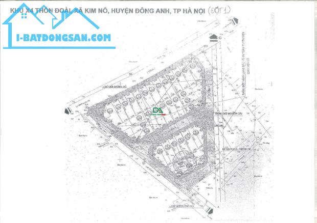 Bán đất đấu giá X4 thôn Đoài Kim Nỗ Đông Anh - 4