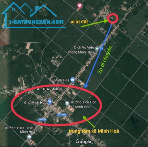 Đất thổ cư Dầu Tiếng gần trung tâm xã Minh Hòa DT 8,5x23+100tc chỉ 960tr, xây nhà ở ngay - 5