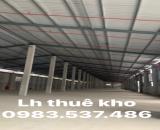 Cho thuê kho xưởng khu vực Nam Từ Liêm Hà Nội  Diện tích có 350m2-500m2-1000m2