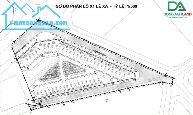 Bán đất kinh doanh đấu giá X1 Lê Xá Mai Lâm Đông Anh - 4