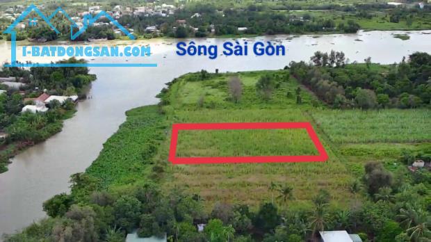 Đất thổ cư Bình Mỹ mặt tiền sông DT 1420m2 đường ô tô giá 14 tỷ 200