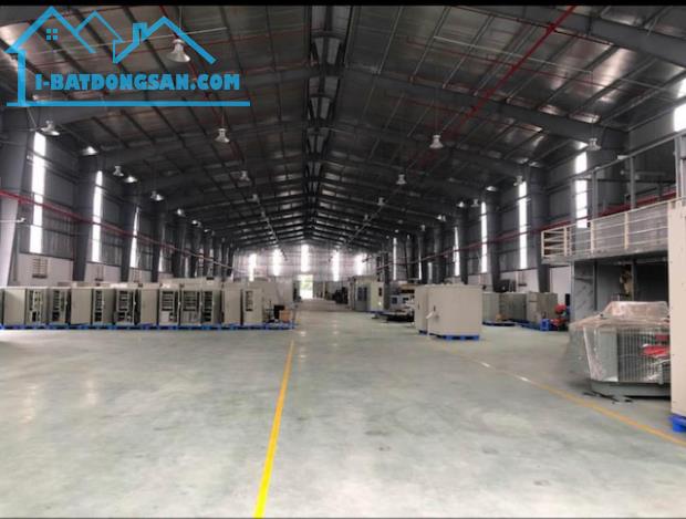 Cho thuê kho xưởng DT 5000m2 KCN Yên Mỹ, Hưng Yên.