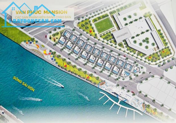 Bán Dinh Thự MANSION Vạn Phuc City - Khu Dinh Thư Sông Sài gòn đẳng cấp 70 tỷ - 4