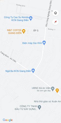 BÁN LỖ ĐẤT XÃ AN VIỄN SỔ HỒNG RIÊNG THỔ CƯ, 2 MẶT ĐƯỜNG THOÁNG, RỘNG - 2