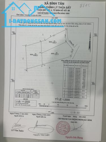 Bán gấp lô đất sát đường liên huyện hơn 6 ngàn m2 giá 4xx triệu - 1