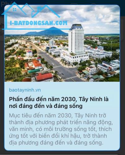 Cần bán lô đất mặt tiền DT 796, Ấp Trà Sim, Ninh Điền, H.Châu Thành, Tây Ninh 1,3tỷ - 3