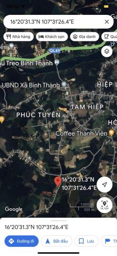 BÁN ĐẤT NỀN BÌNH THÀNH - CÁCH CẦU TREO BÌNH THÀNH CHỈ 1KM