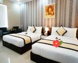 Cạnh sân bay Bán gấp nhà nghỉ 3.5 tầng 165m2 ( 7.5 * 22 ) đường 33m Lê Đại Hành 0838800215