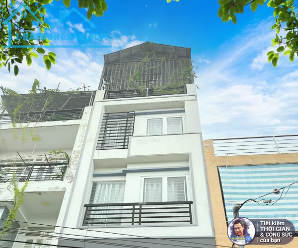 NHÀ HẺM XE HƠI Q4. NGUYỄN TẤT THÀNH. 25M2. 5 TẦNG. 4 PHÒNG NGỦ. BÊ TÔNG CỐT THÉP