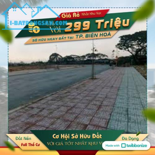 Lô đất sổ riêng giá tốt nhất TP Biên Hòa - 2