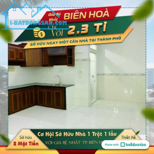 Cuối năm tậu nhà mới TP Biên Hòa chỉ cần 900 tr - 2