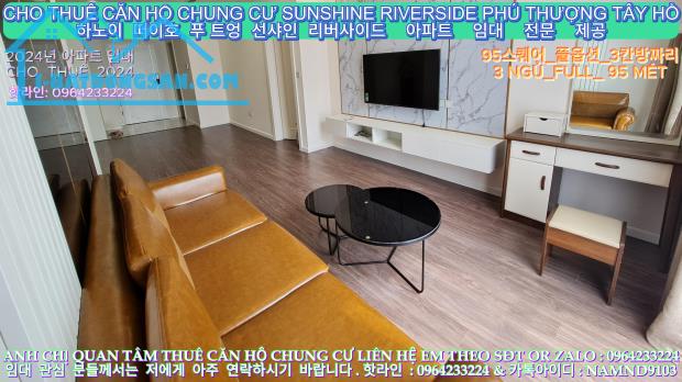 (Sunshine Riverside Phú Thượng Tây Hồ) Cho Thuê Căn 3nFull Có Slot oto Giá cực tốt - 5