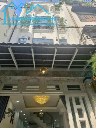 NHÀ HẺM THÔNG LÊ VĂN SỸ, TRUNG TÂM PHÚ NHUẬN,GIÁP QUẬN 3, 45M2, 4 TẦNG NỞ HẬU, NHỈNH 6 TỶ - 5