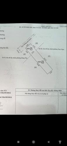 Cần bán lô đất thuộc Khu đô thị ven Sông Hạc (MBQH3037) Phường Đông Thọ, Thanh Hóa 125m2 - 4