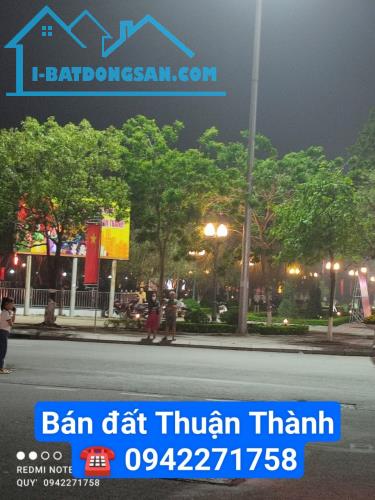 bán đất đường Luy Lâu.. nhìn hồ điều hòa ... thị xã Thuận Thành