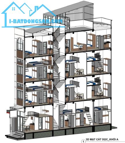 Nhà CHDV, Điện Biên Phủ, Bình Thạnh, Ngang 10.4 x 18.6, 22 Phòng, Sát Quận 1, Nhỉnh 17 tỷ